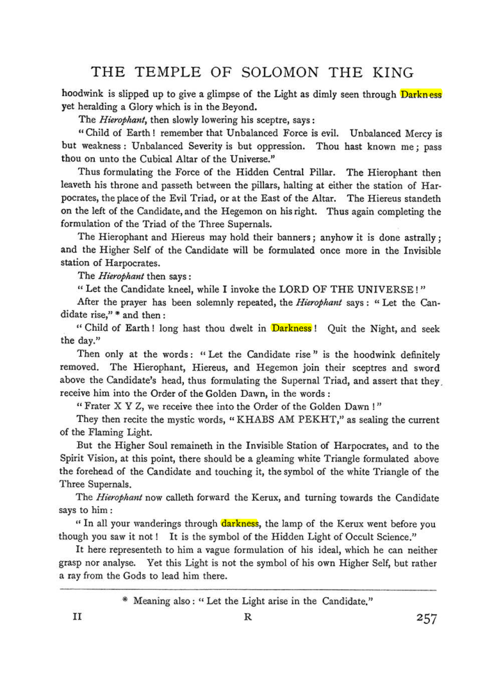 Original scan of The Equinox (Volume I, Number II), PDF page 265