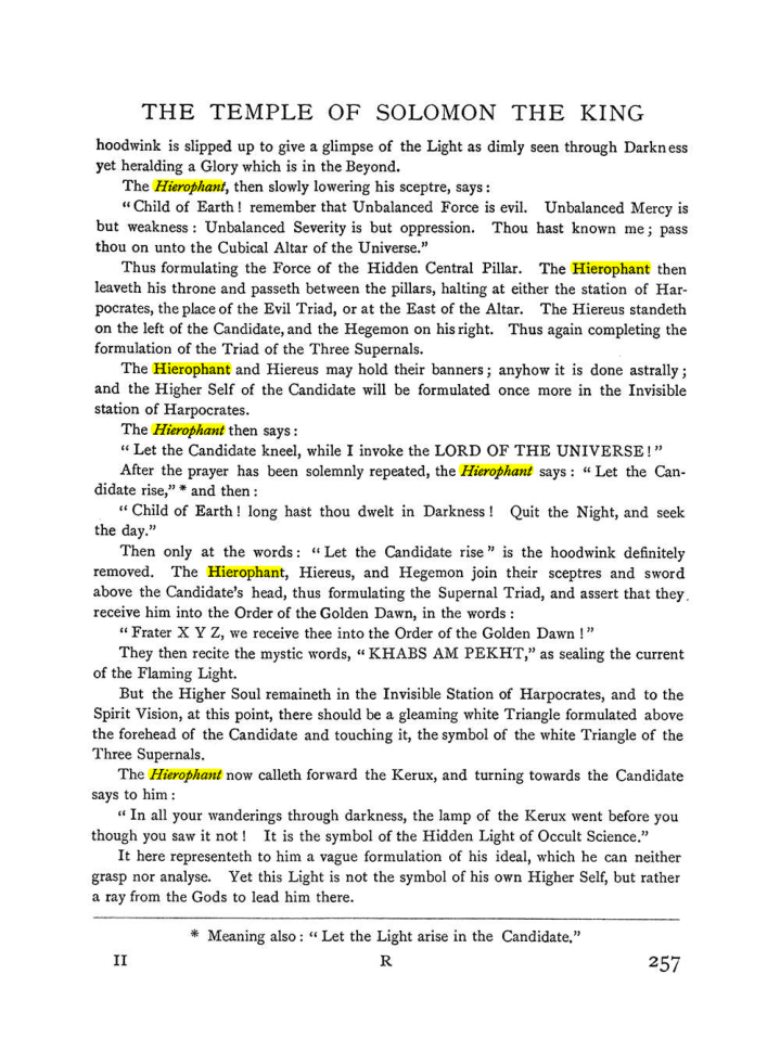 Original scan of The Equinox (Volume I, Number II), PDF page 265
