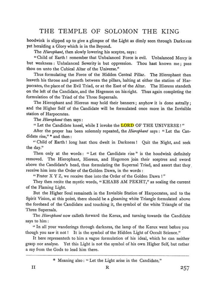 Original scan of The Equinox (Volume I, Number II), PDF page 265