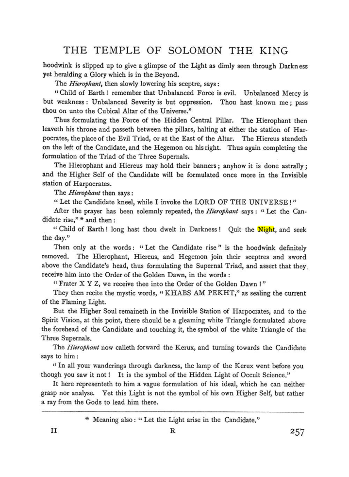 Original scan of The Equinox (Volume I, Number II), PDF page 265