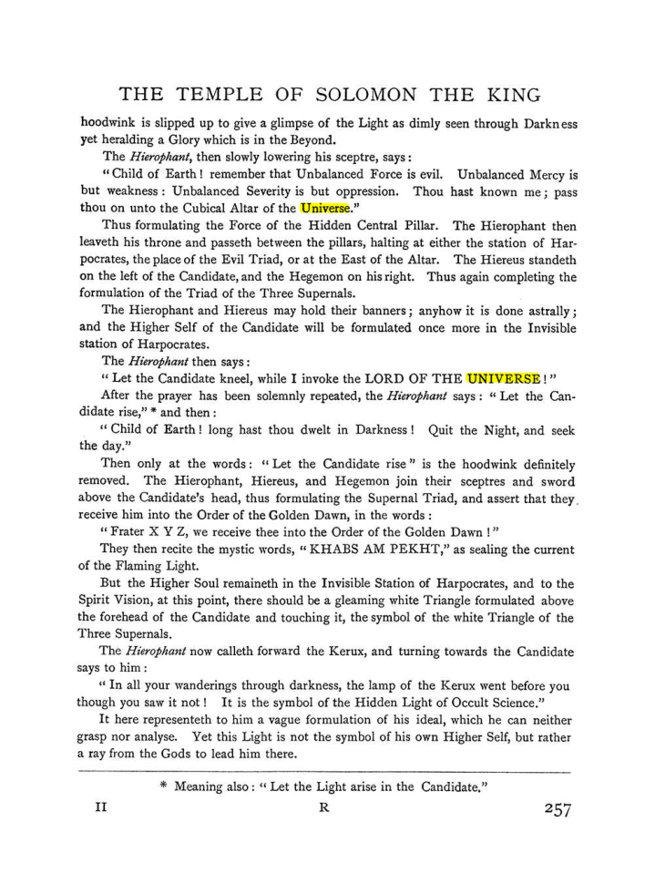 Original scan of The Equinox (Volume I, Number II), PDF page 265