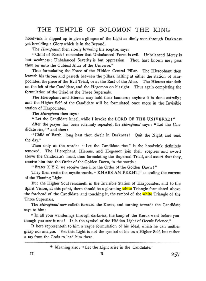 Original scan of The Equinox (Volume I, Number II), PDF page 265