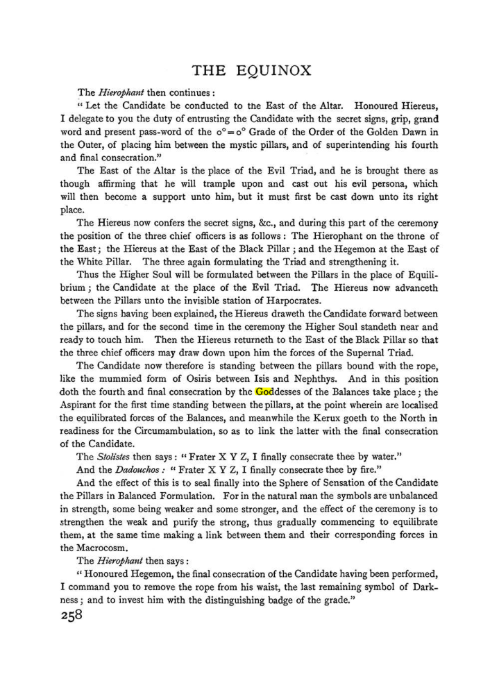 Original scan of The Equinox (Volume I, Number II), PDF page 266