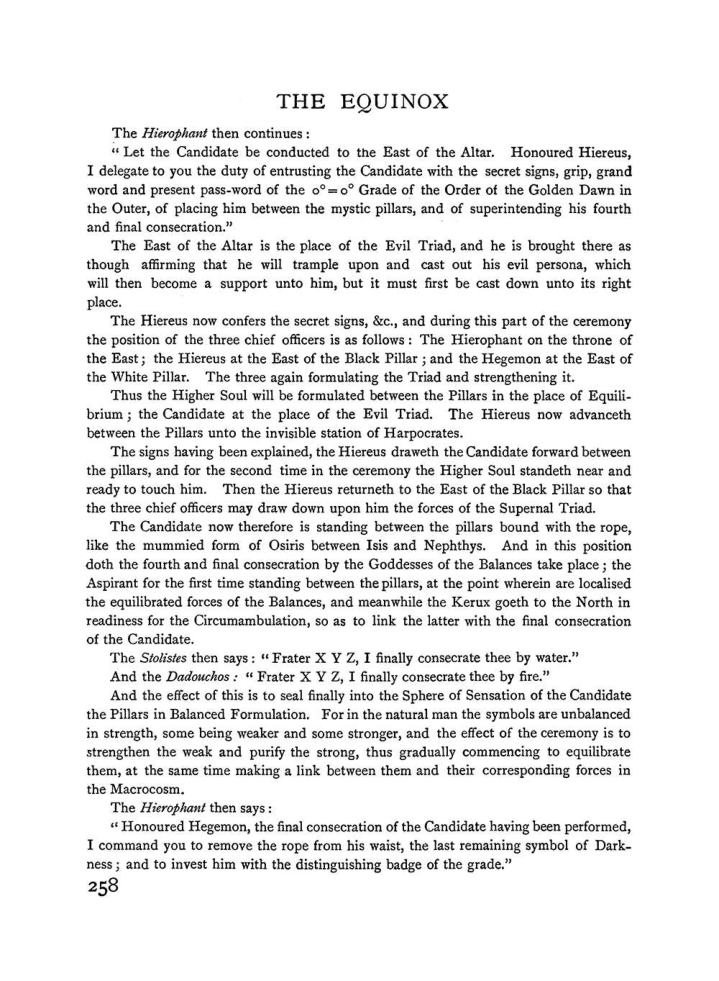 Original scan of The Equinox (Volume I, Number II), PDF page 266