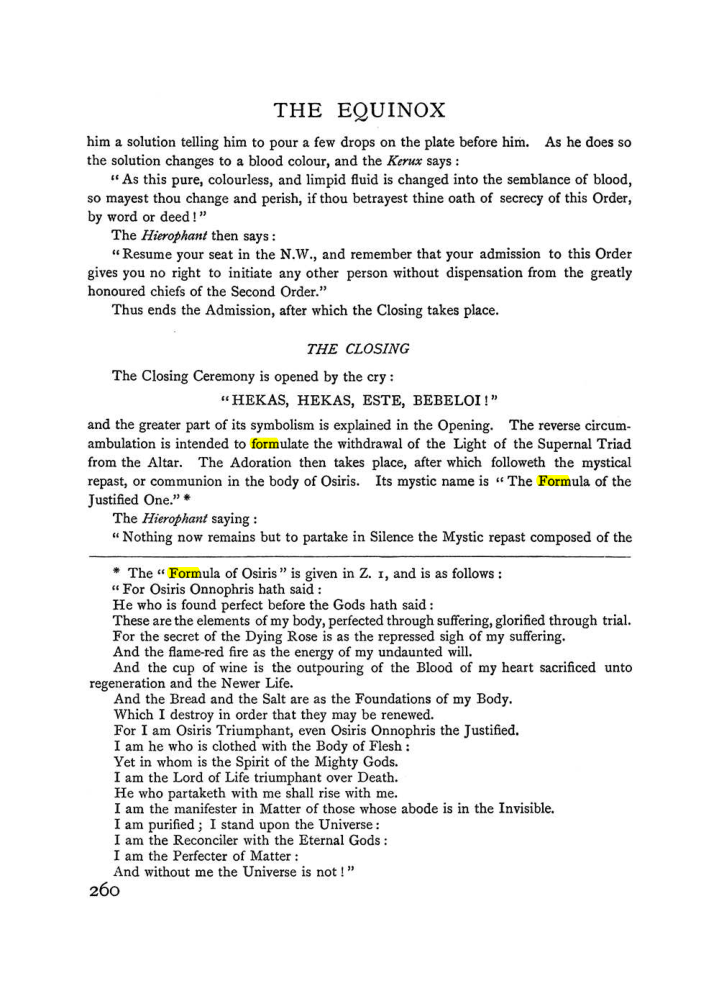 Original scan of The Equinox (Volume I, Number II), PDF page 268