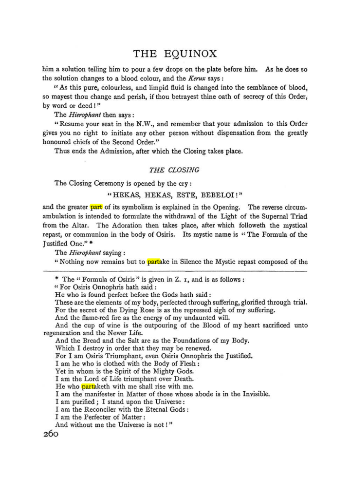 Original scan of The Equinox (Volume I, Number II), PDF page 268