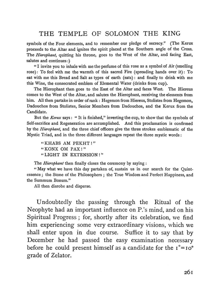 Original scan of The Equinox (Volume I, Number II), PDF page 269
