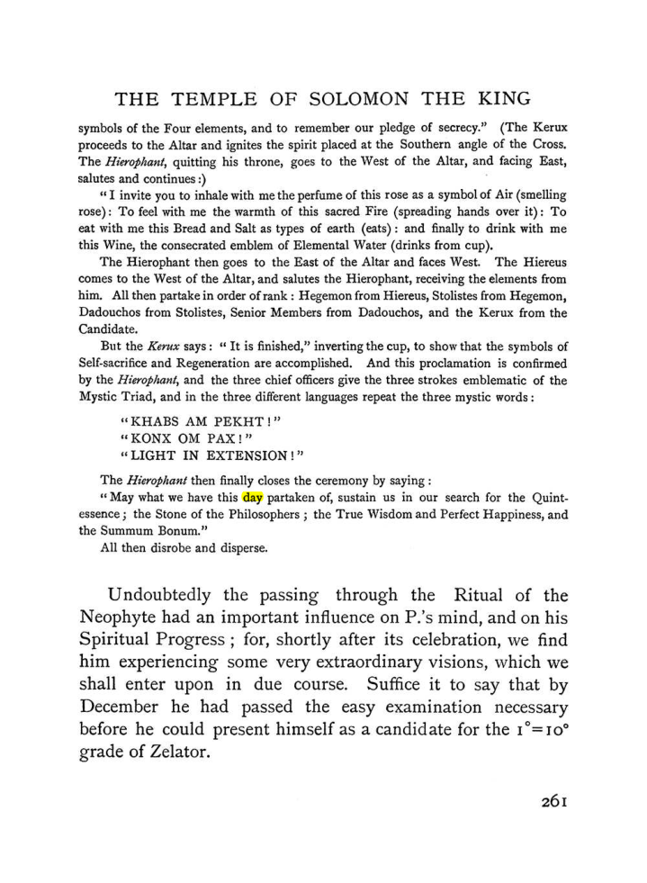 Original scan of The Equinox (Volume I, Number II), PDF page 269
