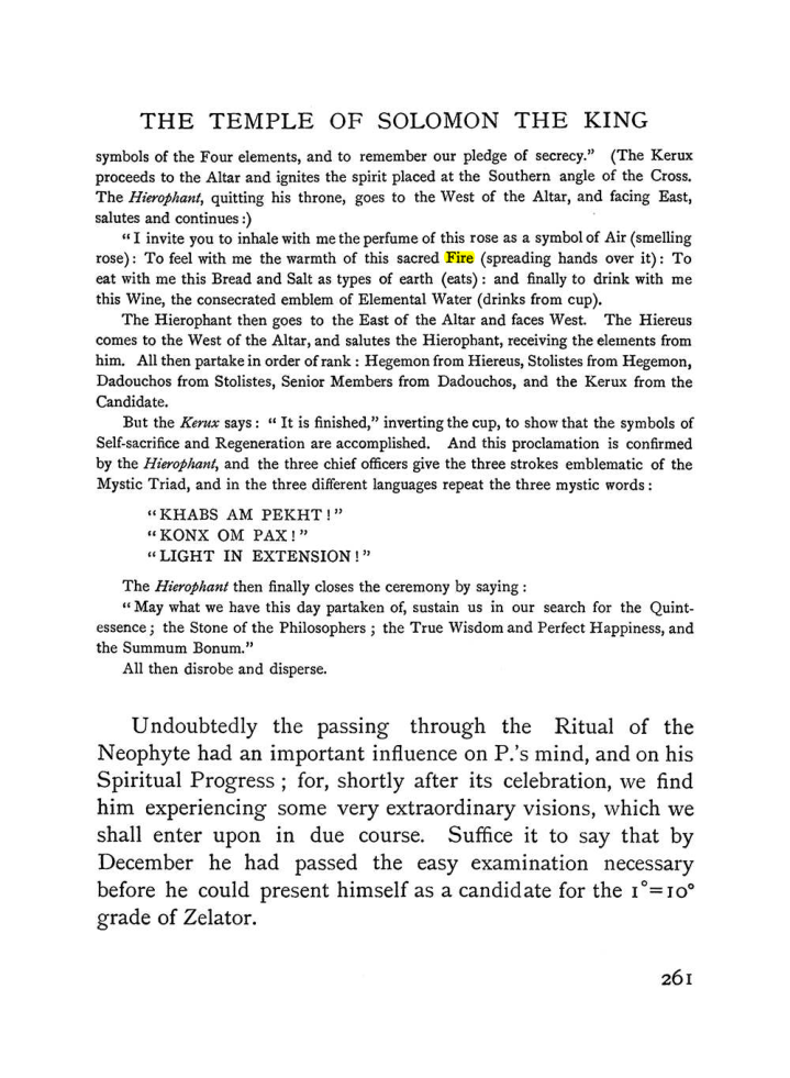 Original scan of The Equinox (Volume I, Number II), PDF page 269