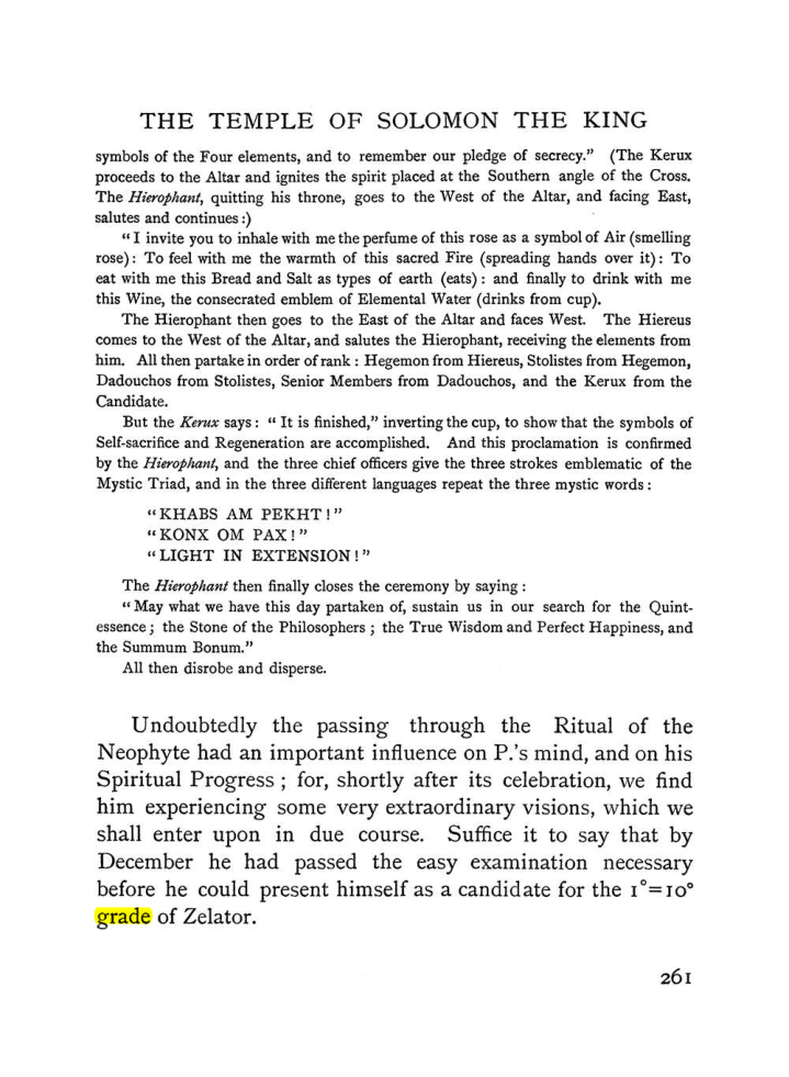 Original scan of The Equinox (Volume I, Number II), PDF page 269