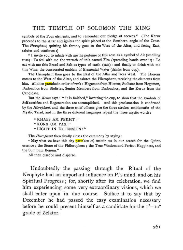 Original scan of The Equinox (Volume I, Number II), PDF page 269