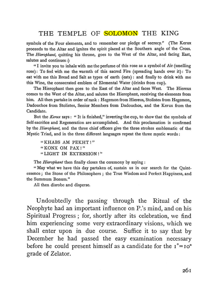 Original scan of The Equinox (Volume I, Number II), PDF page 269