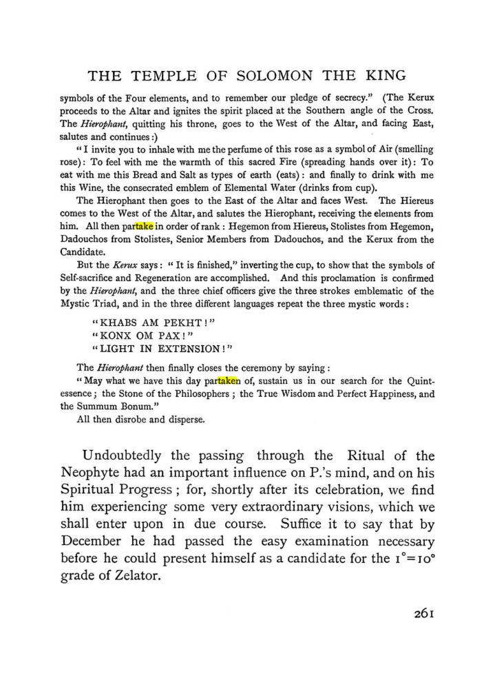Original scan of The Equinox (Volume I, Number II), PDF page 269