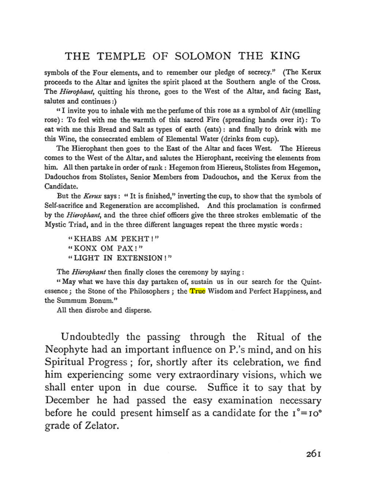 Original scan of The Equinox (Volume I, Number II), PDF page 269