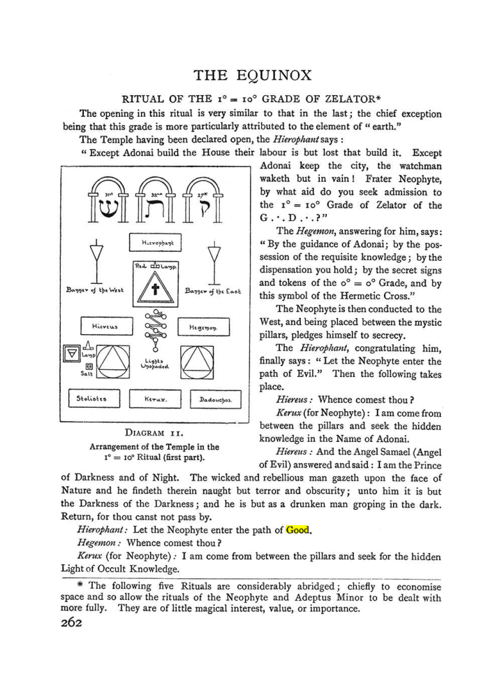 Original scan of The Equinox (Volume I, Number II), PDF page 270