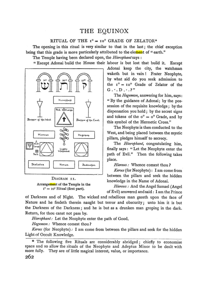 Original scan of The Equinox (Volume I, Number II), PDF page 270