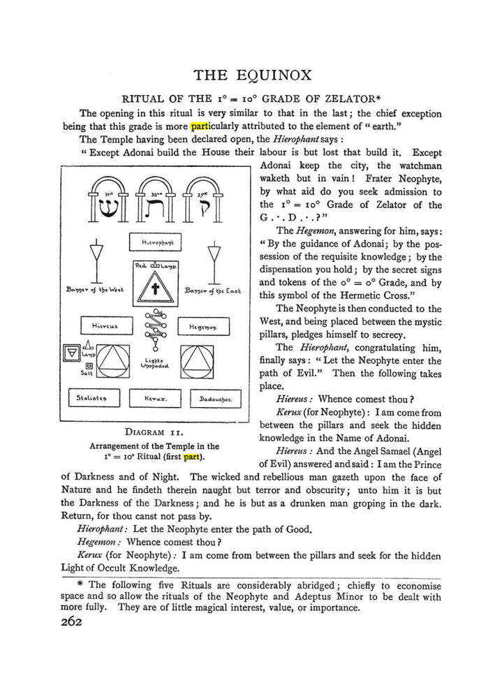 Original scan of The Equinox (Volume I, Number II), PDF page 270