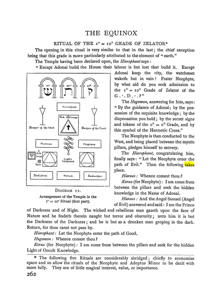 Original scan of The Equinox (Volume I, Number II), PDF page 270