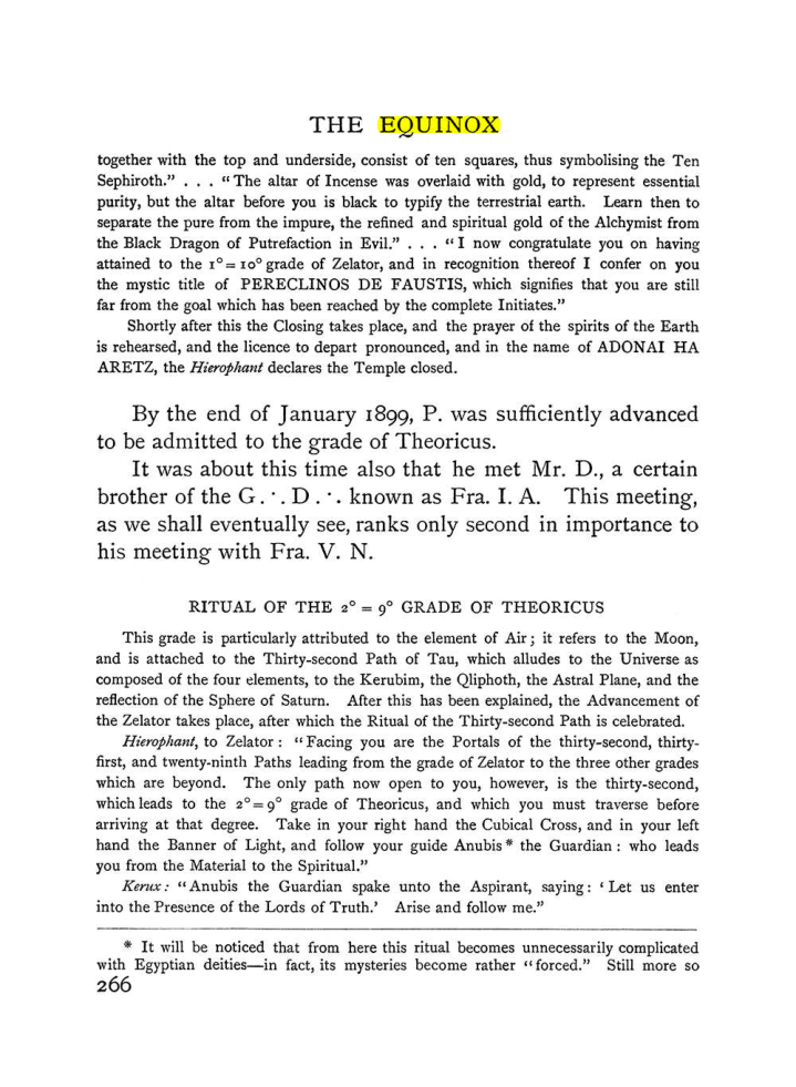 Original scan of The Equinox (Volume I, Number II), PDF page 274