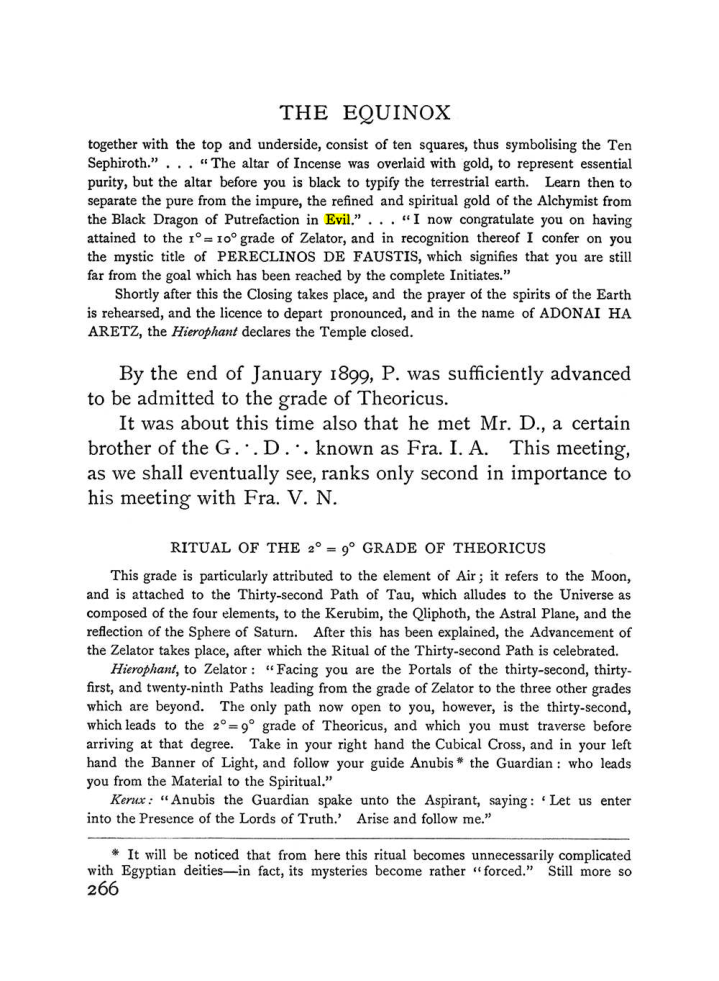Original scan of The Equinox (Volume I, Number II), PDF page 274