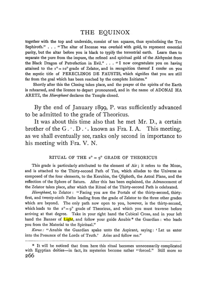 Original scan of The Equinox (Volume I, Number II), PDF page 274