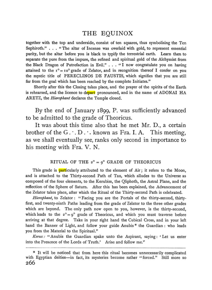 Original scan of The Equinox (Volume I, Number II), PDF page 274