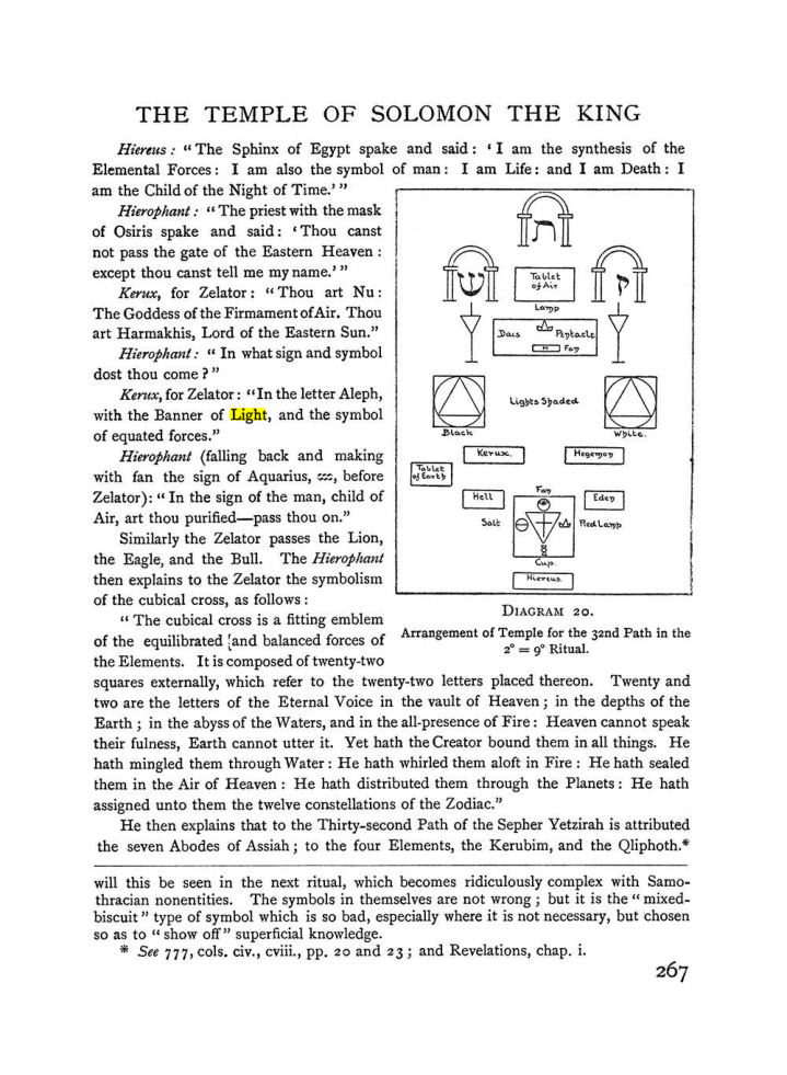 Original scan of The Equinox (Volume I, Number II), PDF page 275