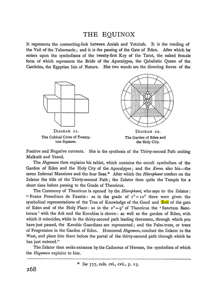 Original scan of The Equinox (Volume I, Number II), PDF page 276