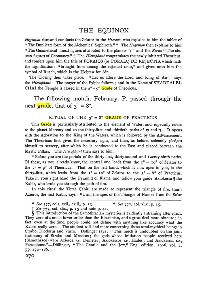 Original scan of The Equinox (Volume I, Number II), PDF page 278