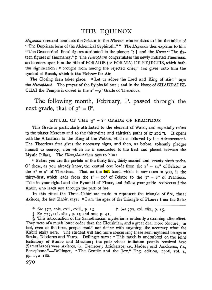 Original scan of The Equinox (Volume I, Number II), PDF page 278