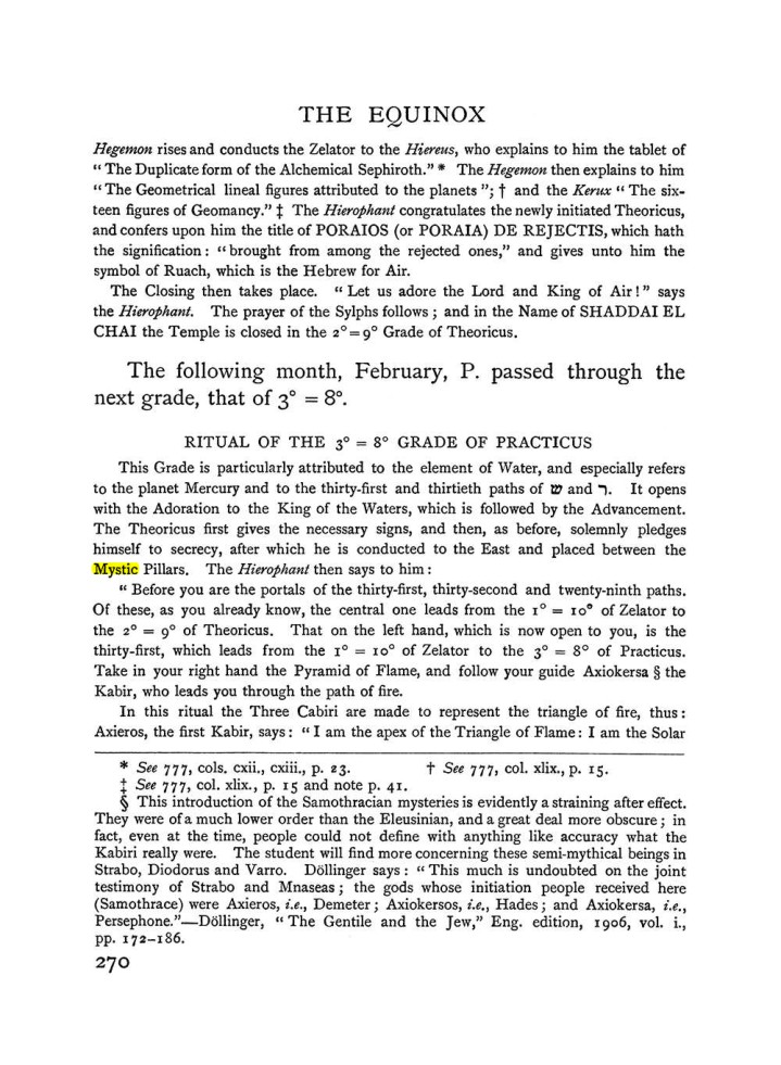 Original scan of The Equinox (Volume I, Number II), PDF page 278