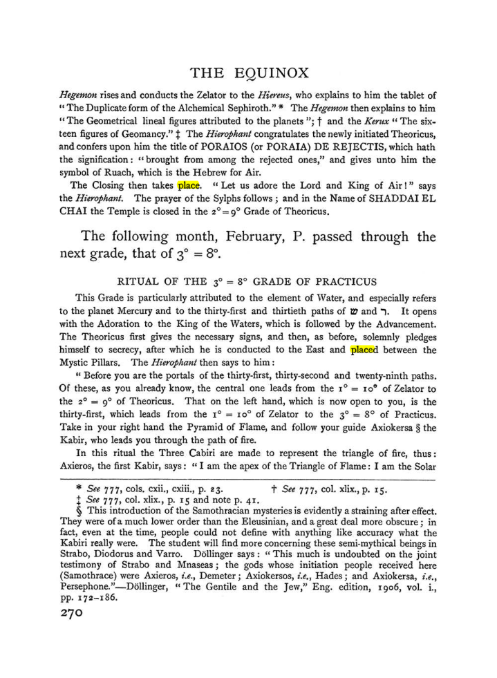 Original scan of The Equinox (Volume I, Number II), PDF page 278