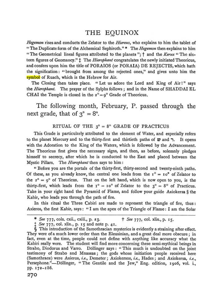 Original scan of The Equinox (Volume I, Number II), PDF page 278