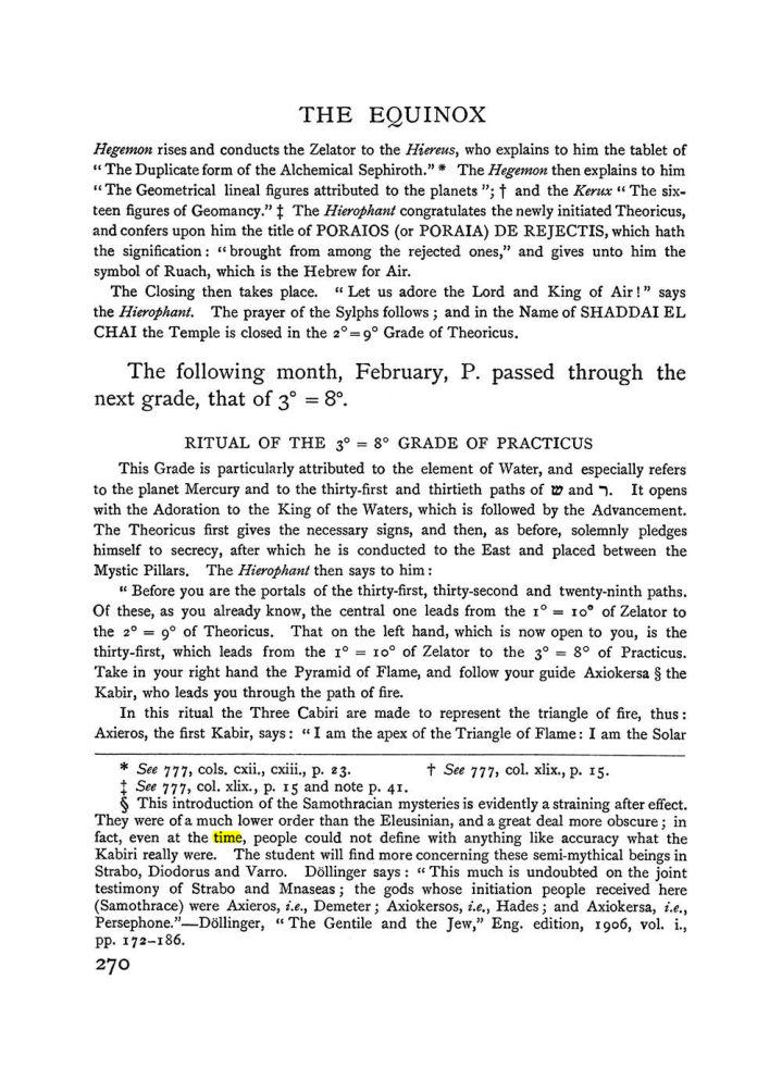 Original scan of The Equinox (Volume I, Number II), PDF page 278