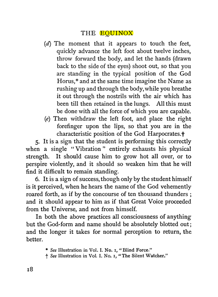 Original scan of The Equinox (Volume I, Number II), PDF page 28
