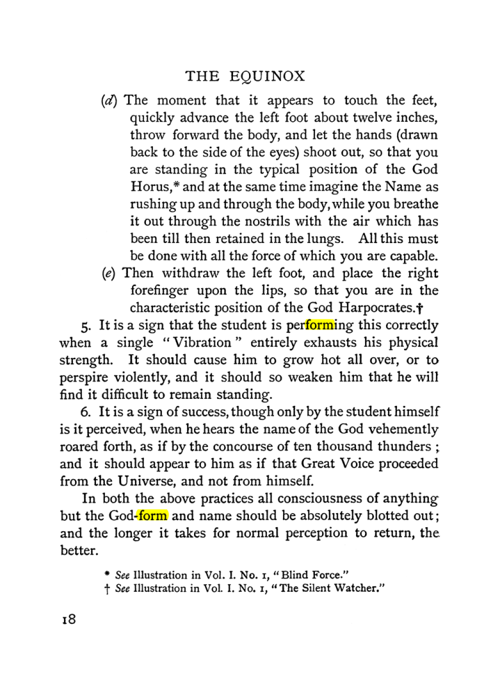 Original scan of The Equinox (Volume I, Number II), PDF page 28