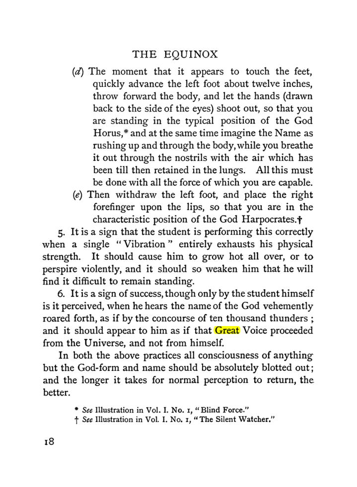 Original scan of The Equinox (Volume I, Number II), PDF page 28