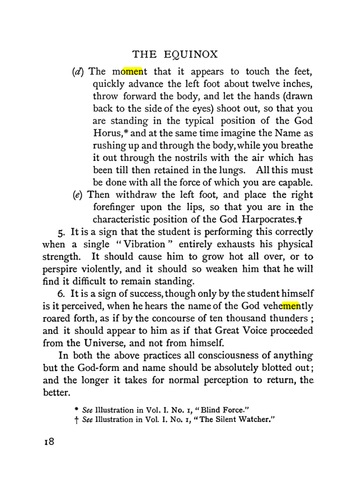 Original scan of The Equinox (Volume I, Number II), PDF page 28