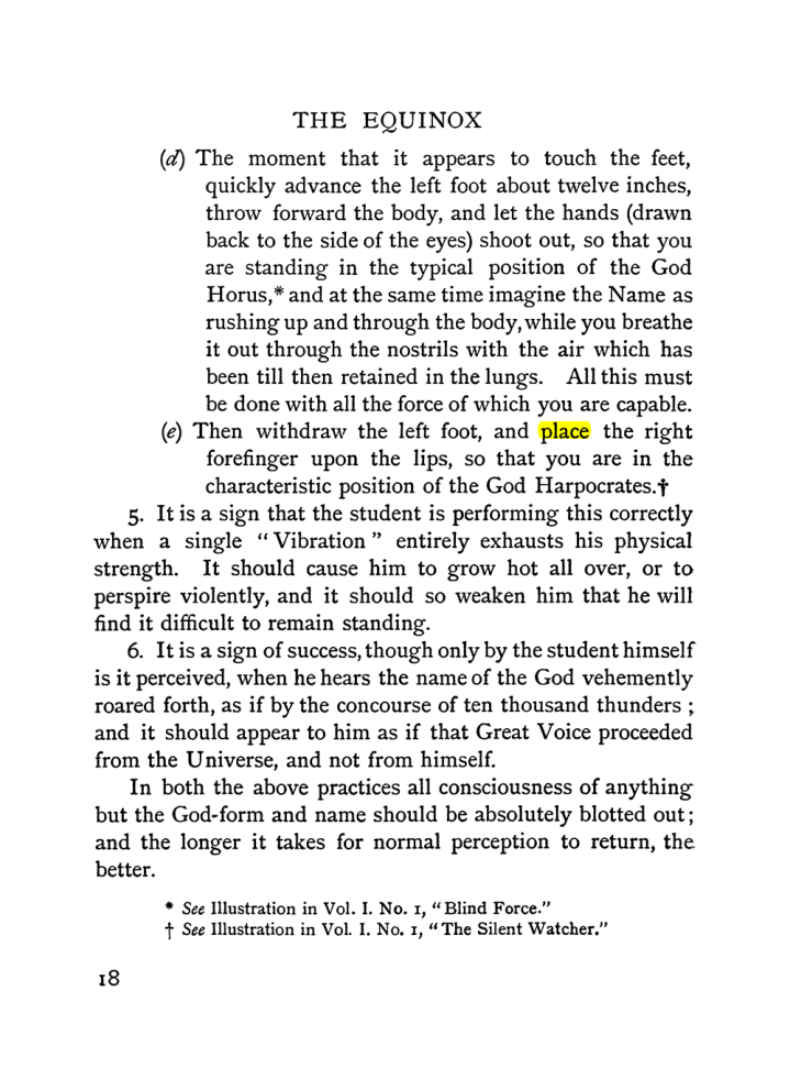 Original scan of The Equinox (Volume I, Number II), PDF page 28