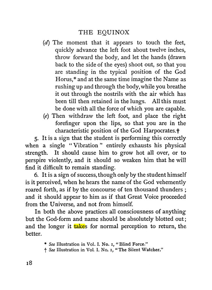 Original scan of The Equinox (Volume I, Number II), PDF page 28