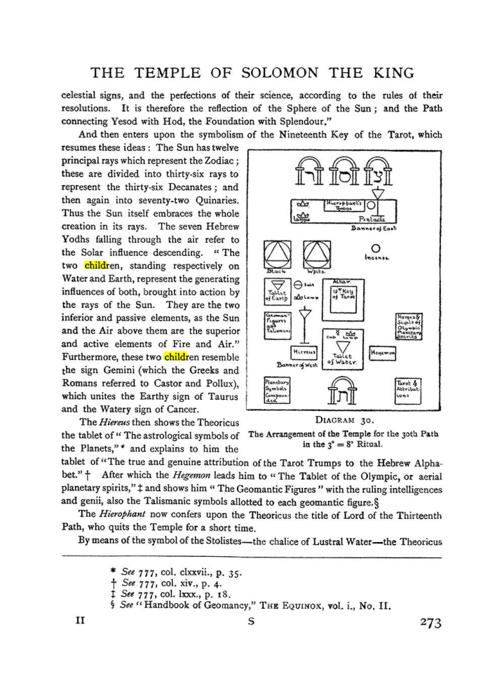 Original scan of The Equinox (Volume I, Number II), PDF page 281