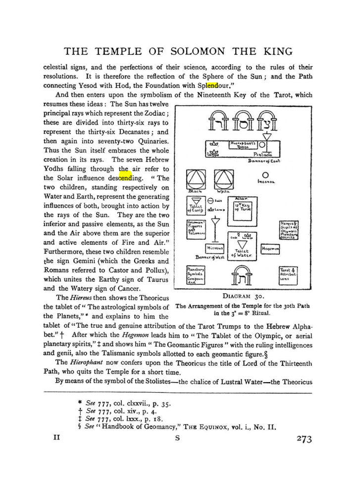 Original scan of The Equinox (Volume I, Number II), PDF page 281