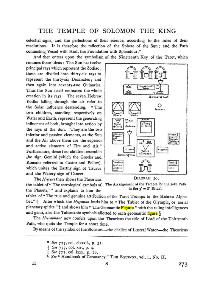 Original scan of The Equinox (Volume I, Number II), PDF page 281