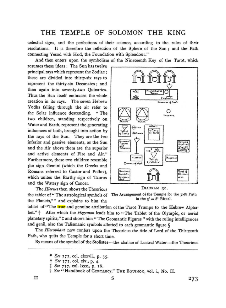 Original scan of The Equinox (Volume I, Number II), PDF page 281