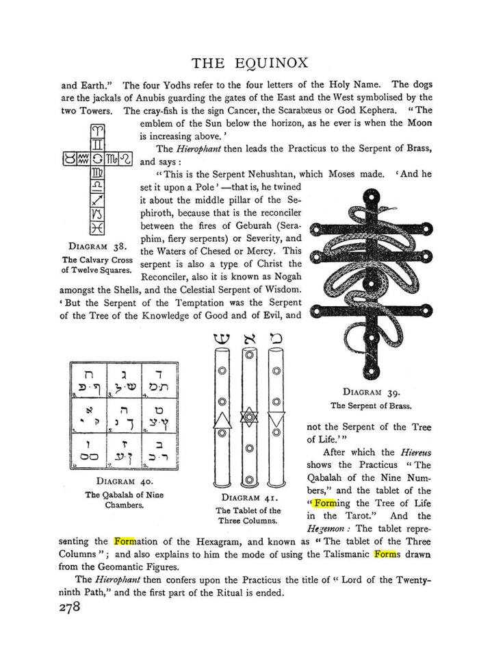 Original scan of The Equinox (Volume I, Number II), PDF page 286