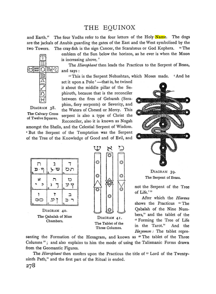 Original scan of The Equinox (Volume I, Number II), PDF page 286
