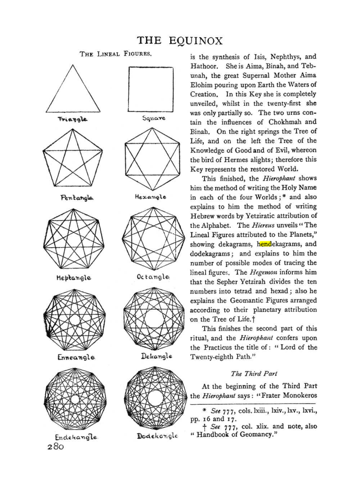 Original scan of The Equinox (Volume I, Number II), PDF page 288