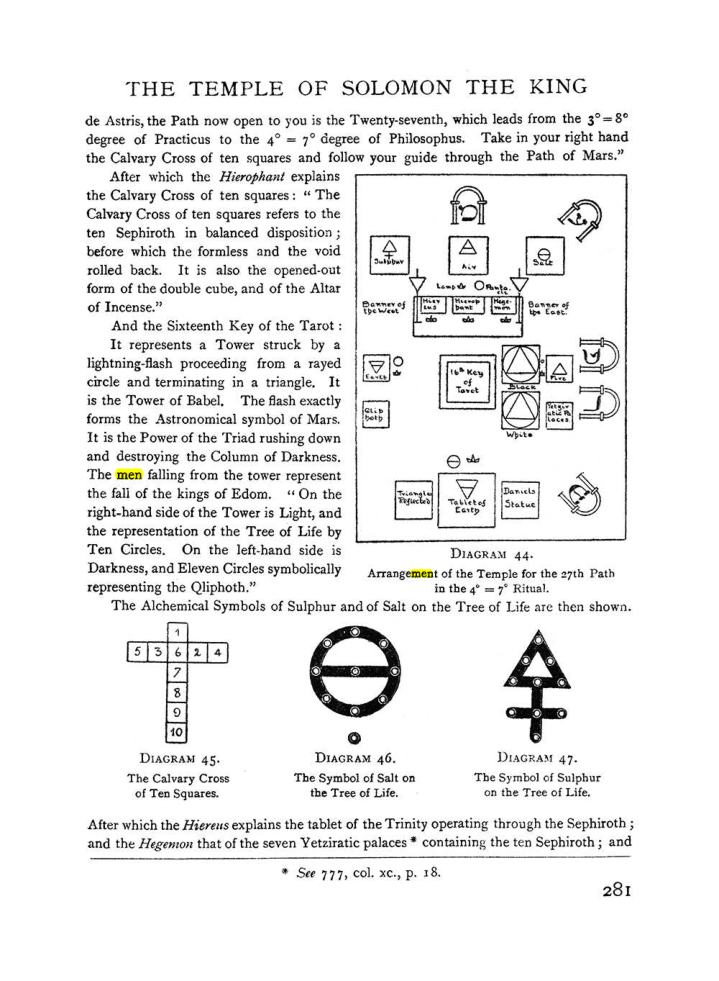 Original scan of The Equinox (Volume I, Number II), PDF page 289