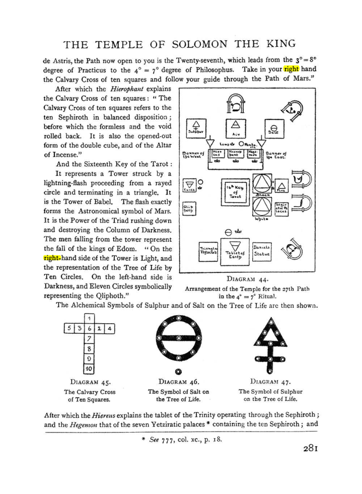 Original scan of The Equinox (Volume I, Number II), PDF page 289