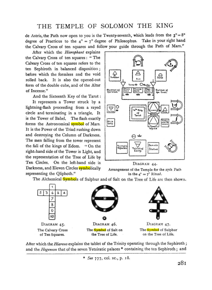 Original scan of The Equinox (Volume I, Number II), PDF page 289